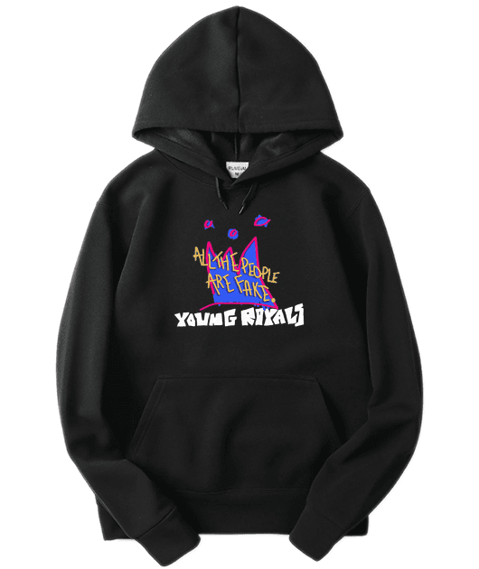 all the people are fake hoodie