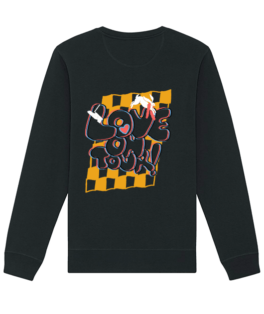 love on tour unisex sweatshirt