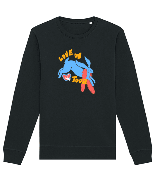 love on tour unisex sweatshirt